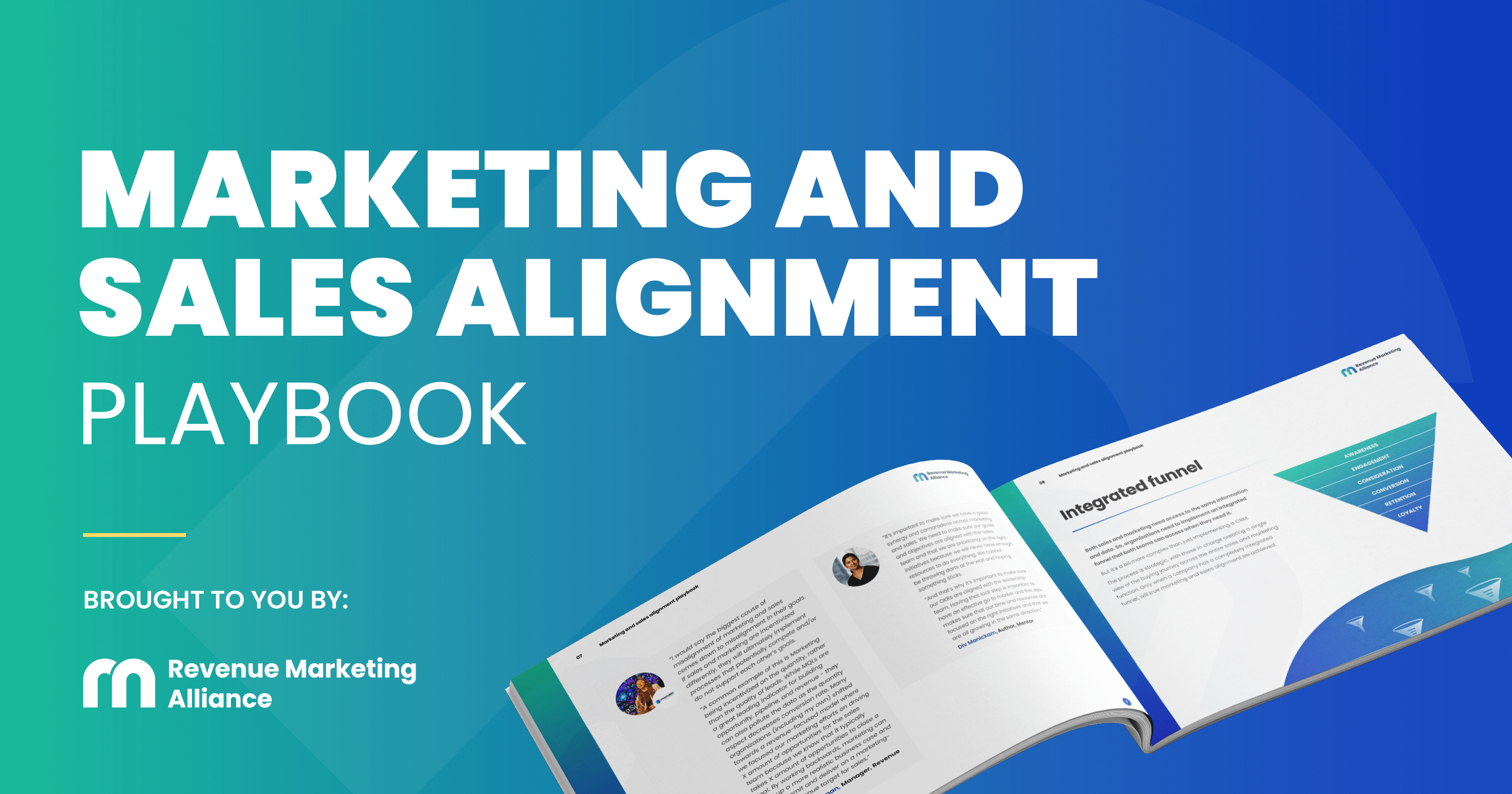 Marketing and sales alignment playbook.
