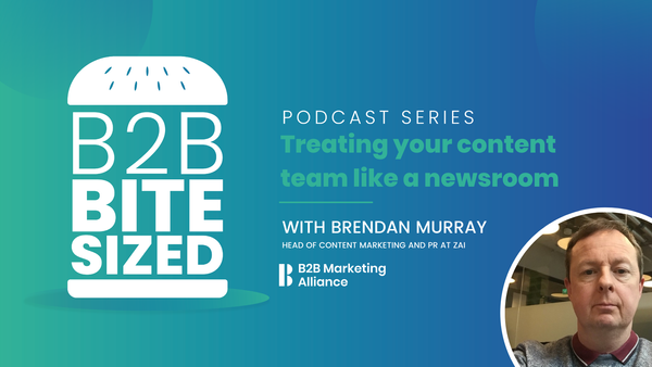 Treating your content team like a newsroom  with Brendan Murray