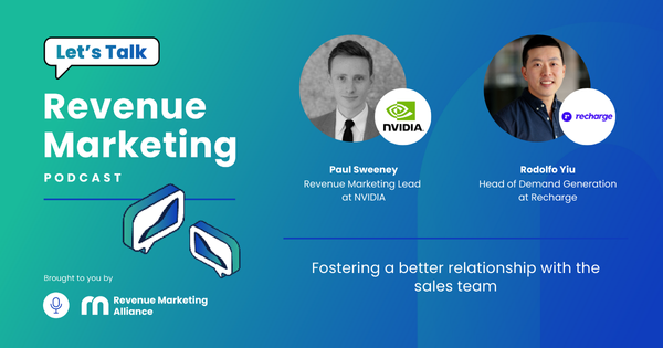 Fostering a better relationship with the sales team  with Rodolfo Yiu